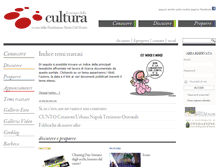 Tablet Screenshot of campodellacultura.it